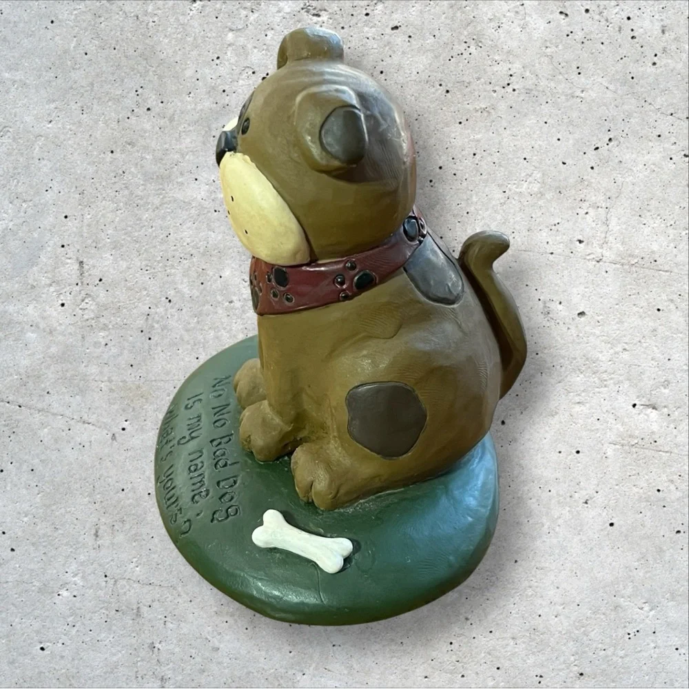 Blossom Bucket Puppy‎ Suzi Skoglund 2009 Resin Figure